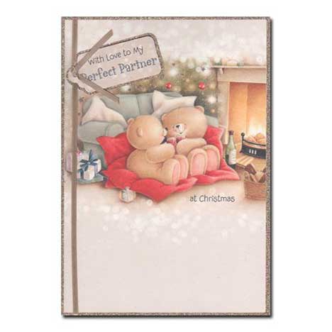Perfect Partner Forever Friends Christmas Card